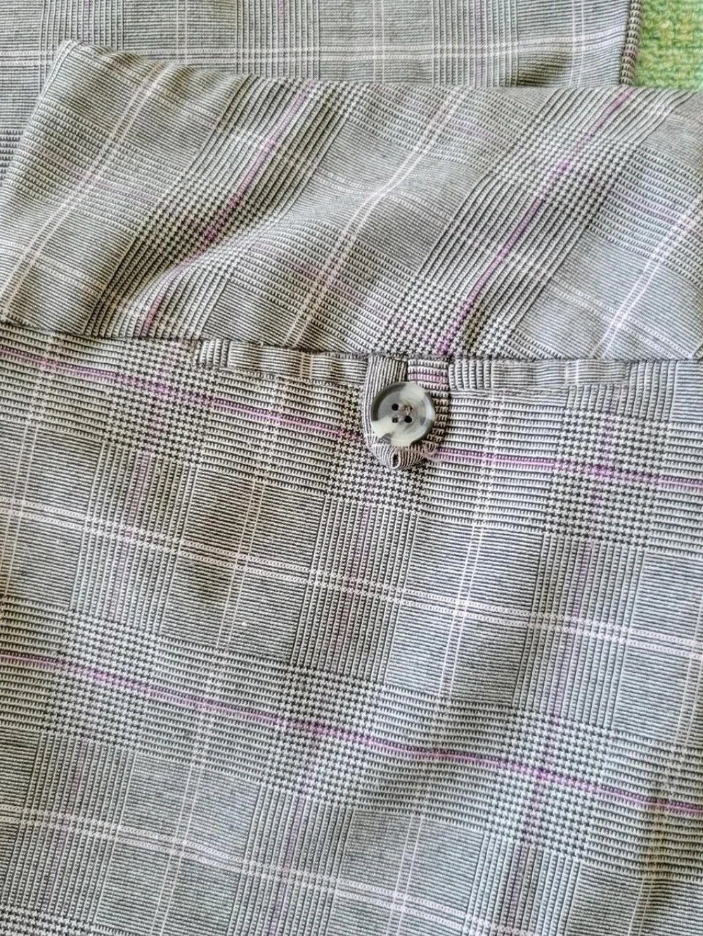 Byerwear | Vintage Gray Plaid Dress Pants